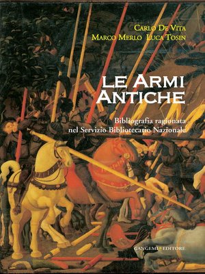 cover image of Le armi antiche